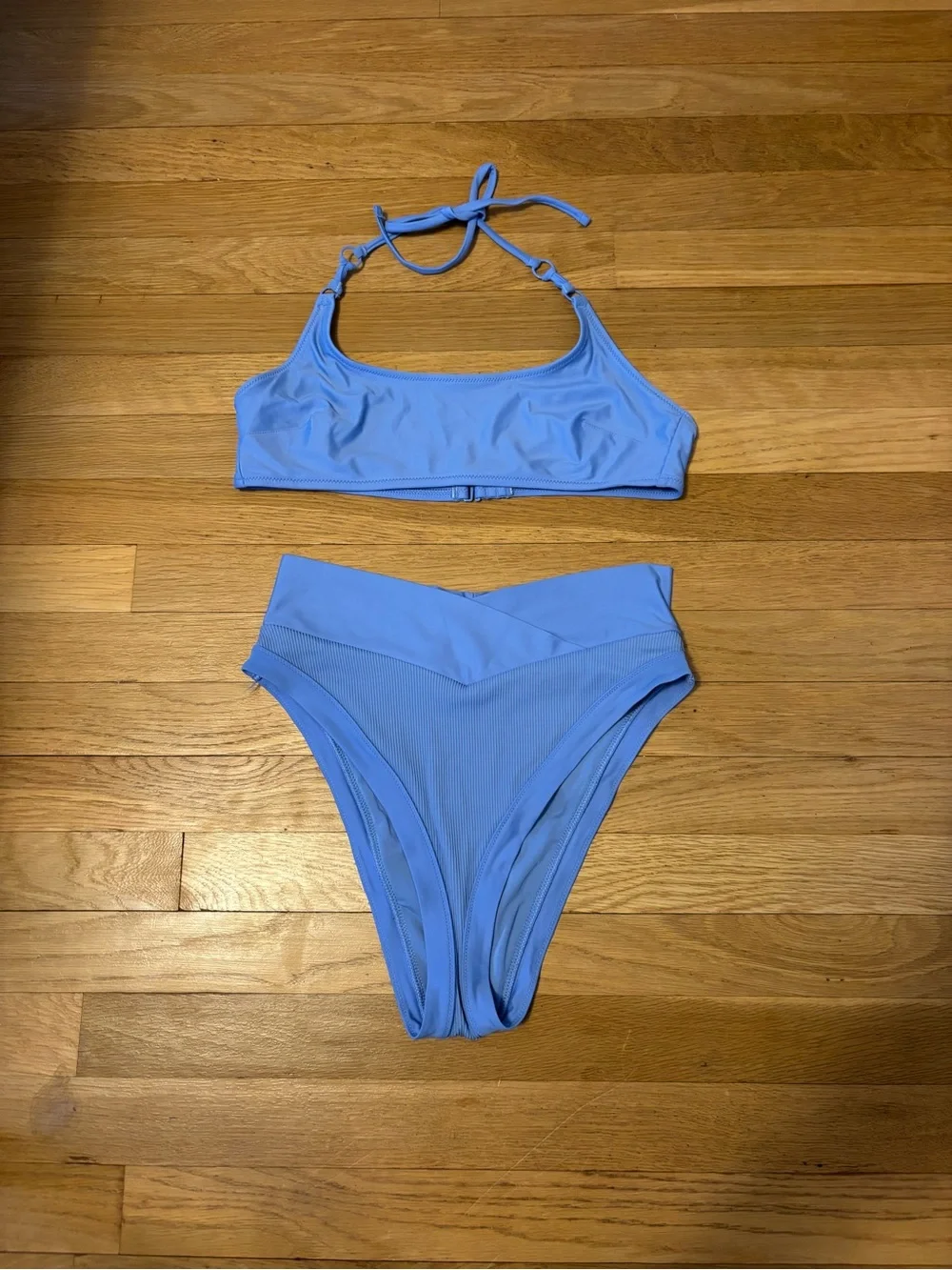 Aerie Bandeau and Voop Neck Bikini Set - Picture 2 of 11